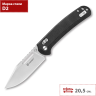 Нож GANZO G768-BK черный
