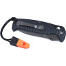 Нож GANZO G7413P-BK-WS
