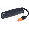 Нож GANZO G7413P-BK-WS