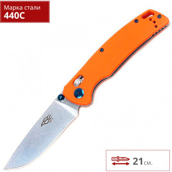 Складной нож Firebird F7542-OR, оранжевый